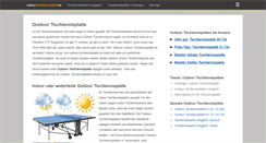 Desktop Screenshot of outdoor-tischtennisplatte.de